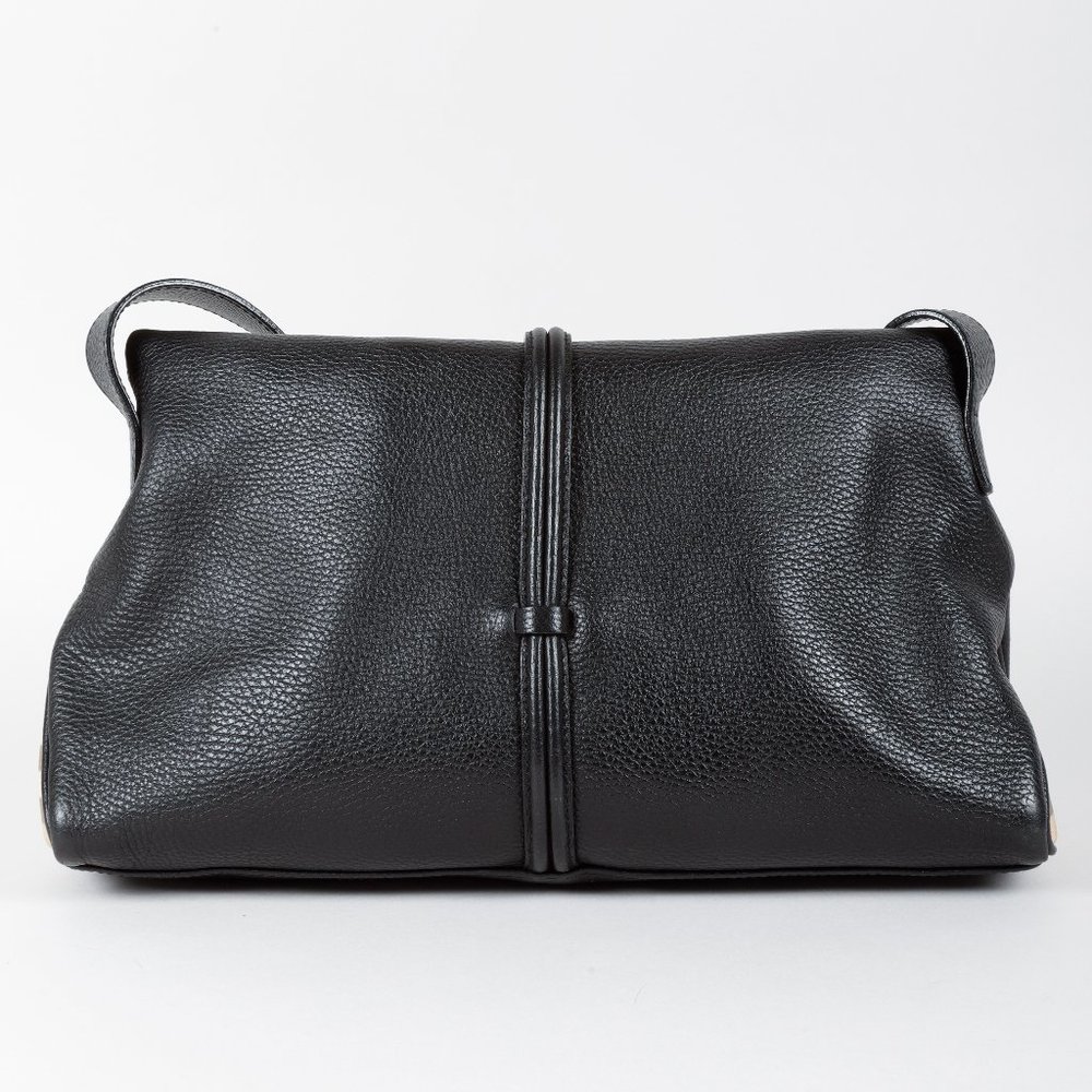 Burberry Haymarket Horn Toggle Shoulder Bag - Picture 4 of 11